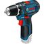 Bosch GSR 10,8-2-LI Professional Ohne Schlüssel Schwarz, Blau, Rot, 5 image