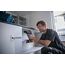 Bosch GSR 18V-45 Professional 500 RPM 900 g Schwarz, Blau