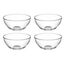 LEONARDO CUCINA Dessertschale 0,5 l Rund Glas Transparent 4 Stück(e)