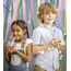 LEONARDO Bambini Aventura Becherdeckel Blau, Violett