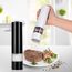 Gourmetmaxx 07880 Gewürzmühle Salz- und Pfeffermühlen-Set Schwarz, Weiß, 3 image