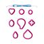 Decora 0803016 Ausstechform Pink, 2 image