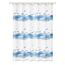 Kleine Wolke Seaside Duschvorhang Ring Polyester Blau, Weiß