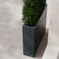 Herstera Metal Planter Divider Draußen Pflanzgefäß Freistehend Galvanisiertes Stahl Anthrazit, 4 image
