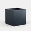 Herstera Metal Planter Cube Draußen Pflanzgefäß Freistehend Galvanisiertes Stahl Anthrazit