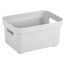 Sigma home 09300614 Aufbewahrungsbox Rechteckig Weiß, Farbe: Weiß