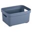 Sigma home 09300687 Aufbewahrungsbox Rechteckig Dunkelblau, Farbe: Dunkelblau