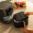 Braun MultiFry 5 HF 5075IBK Einzelbild 6 l Eigenständig 2000 W Heißluftfritteuse Schwarz, 4 image