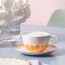 Villeroy & Boch Fleur Tasse Weiß, Gelb Cappuccino 1 Stück(e), Farbe: Weiß, Gelb, 2 image