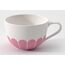 Villeroy & Boch Fleur Tasse Pink, Weiß Cappuccino 1 Stück(e), Farbe: Pink, Weiß