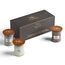 WoodWick Mini Jar Woody Giftset Wachskerze Zylinder Holz Braun, Weiß 3 Stück(e)