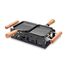 TTM 100.007 Raclette Grill 2 Person(en) Schwarz