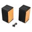 Audizio BS20 Lautsprecherset 50 W Heimkino Bambus 2.0 Kanäle Bluetooth, 9 image