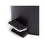 MSV 100266 Mülleimer 5 l Rund Edelstahl Schwarz, 3 image
