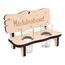 G. Wurm 10038002 Dekorative Statue & Figur Natürlich/Natur Holz