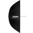 Profoto Umbrella Deep Silver Fotostudio-Reflektor Regenschirm Schwarz, Silber