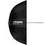 Profoto Umbrella Deep Silver Fotostudio-Reflektor Regenschirm Schwarz, Silber