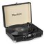 Audizio RP114BK Audio-Plattenspieler mit Riemenantrieb Schwarz, Farbe: Schwarz