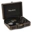 Audizio RP114W Audio-Plattenspieler mit Riemenantrieb Braun, Farbe: Braun
