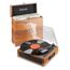 Fenton RP170L Plattenspieler mit Direktantrieb Schwarz, Holz Manuell, 3 image