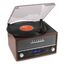 Audizio Frisco Audio-Plattenspieler mit Riemenantrieb Braun Manuell, 4 image