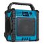Audizio Temi-XL Digital 30 W DAB, DAB+, FM Schwarz, Blau
