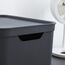 Rotho JIVE Aufbewahrungsbox Rechteckig Kunststoff Schwarz, Farbe: Schwarz, 4 image