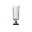 Nachtmann Minerva Vase Becherförmige Vase Glas Platin