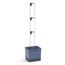 Gusta Garden Curt cucumber Drinnen/Draußen Pflanzgefäß Freistehend Polypropylen (PP) Blau, Farbe: Blau