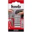 kwb 105000 Schraubendreherbit-Halter Chrom-Vanadium-Stahl (Cr-V) 25,4 / 4 mm (1 / 4") 5 Stück(e)