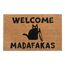 Hanse Home Welcome Madafakas Dekorative Fußmatte Rechteckig Braun, Schwarz