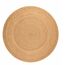 Hanse Home 106005-100 Teppich Drinnen Rund Jute Braun, Gold, Farbe: Braun, Gold