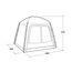 Outwell Dakota Shelter M Schutz Grau, 2 image