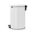 Brabantia 111846 Mülleimer 20 l Rund Weiß, 4 image