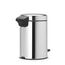 Brabantia 113147 Mülleimer 3 l Rund Silber