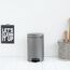 Brabantia 113628 Abfallbehälter Rund Platin, Farbe: Platin, 3 image