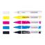 Talens 11509930 Leuchtmarker Schwarz, Cyan, Magenta, Weiß, Gelb 5 Stück(e), 2 image