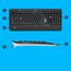 Logitech MK540 Advanced Tastatur Maus enthalten Universal RF Wireless QWERTY US International Schwarz, 8 image