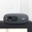 Logitech C270 HD Webcam 3 MP 1280 x 720 Pixel USB Grau, Dunkles Grau, 2 image