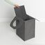 Brabantia 120381 Wäschekorb 55 l Rechteckig Schwarz