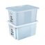 keeeper Karolina Aufbewahrungsbox Rechteckig Polypropylen (PP) Schwarz, Blau, Weiß, Farbe: Schwarz, Blau, Weiß, 2 image