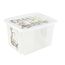 keeeper Karolina Aufbewahrungsbox Rechteckig Polypropylen (PP) Transparent, Mehrfarbig