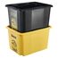 keeeper Karolina Aufbewahrungsbox Rechteckig Polypropylen (PP) Schwarz, Grau, Gelb, Weiß, Farbe: Schwarz, Grau, Gelb, Weiß, 2 image