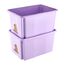 keeeper Karolina Aufbewahrungsbox Rechteckig Polypropylen (PP) Violett, Braun, Farbe: Violett, Braun, 2 image