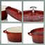 Kela Calido Bräter 4 l Eisenguss, Farbe: Rot, 4 image