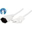 Max Hauri AG Clip-Clap 129048 Stromkabel Weiß 0,5 m T12 T13