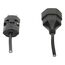 Max Hauri AG 129051 Stromkabel Schwarz 1 m T12 T13, 3 image