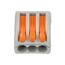 Wago 132756 Anschlussblock 3 Grau, Orange