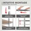 EASYmaxx Schwerlast-Eckregal & Werkbank, 4 image