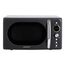 CREATE Retro Schwarz, Chrom Kombi-Mikrowelle Arbeitsplatte 20 l 700 W